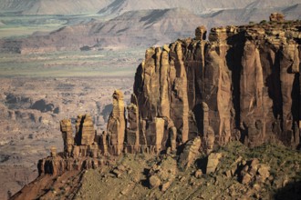 Explore the breathtaking rock formations of Canyonlands National Park. This picture captures the