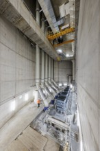 Oberhausen, Ruhr area, North Rhine-Westphalia, Germany - Emscher conversion, new Emscher AKE sewer,