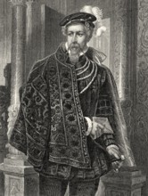 Mortimer, character from the play Mary Stuart by Friedrich Schiller, 1759 - 1805