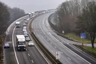 Closure of the A52 motorway, between AK Breitscheid and AS Kettwig, in the direction of Essen, a