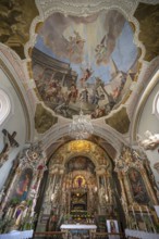 Holy Sepulchre, painted around 1767 by the painter Johann Joachim Pfaundler, St Donatus Church,