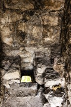 Citadel with toilet, ruined town of Stari Bar, originally from the 11th century, is one of the most