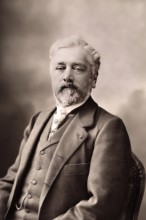 Alexandre Gustave Eiffel, 1832 – 1923, French engineer, after a photograph by Braun & Co