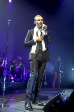 Theo Hutchcraft (singer) from HURTS live on 15 Years of Happiness Tour at Tempodrom Berlin on