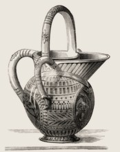 German water jug, Faience, 16th century