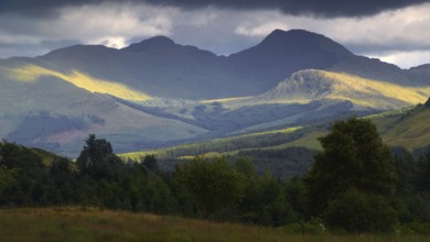 Europe, Scotland, England, landscape near Glencoe, Highlands