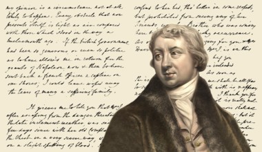 Edward Jenner, 1749-1823, English physician and scientist, digitally restored