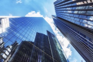 London, United Kingdom. July 9th 2022 Glass fronted offices of the international banking and