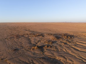 Aerial view, desert landscape, Erongo, Damaraland, Namibia