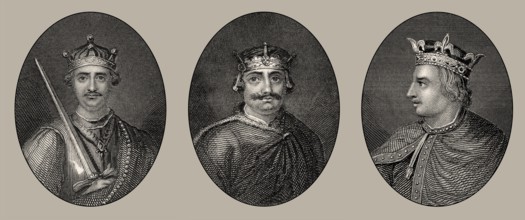 Könige von England, Wilhelm I., Wilhelm II., Heinrich I., 11. und 12. Jahrhundert, Haus der