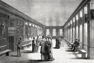 The Royal Gallery, Palace of Holyroodhouse, Edinburgh, Scotland, 18th century
