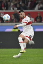 Goal kick Action Goal chance Deniz Undav VfB Stuttgart (26) MHPArena, MHP Arena Stuttgart,