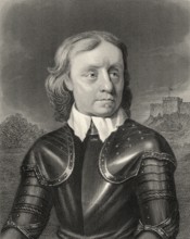 Oliver Cromwell, 1599-1658, Lordprotektor von England, Schottland und Irland, Befehlshaber der
