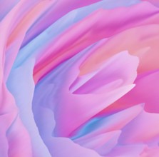 An abstract illustration showcasing a dynamic burst of pastel colors, blending soft pinks, purples,