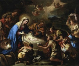 Luca Giordano (b. 18 October 1634, d. 3 January 1705), called Fa Presto, Italian painter and etcher