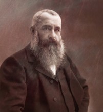Claude Monet, 1840 – 1926, French painter and founder of Impressionism, digitally optimized based