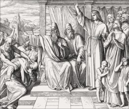 Trial of Susanna, Old Testament, by Julius Schnorr von Carolsfeld
