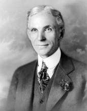 Henry Ford, American inventor, industrialist and, together with 11 other investors, founder of the