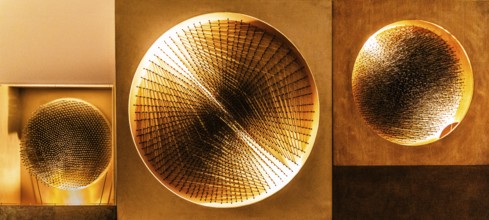 Cosmic Vision, Günther Uecker, 1961, Kunsthal with temporary exhibition 100 Years of Kinetic Art,