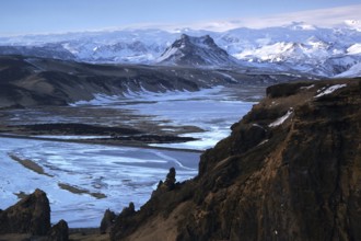 Iceland, Cape Dyrholaey, Peninsula
