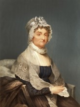 Abigail Smith Adams, 1744 - 1818, the wife of John Adams, the second President of the United States