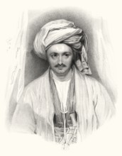 Captain Sir Alexander Burnes, 1805 – 1841, a Scottish explorer and diplomat