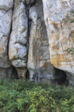 Rocks at Adršpach-Teplice Rocks on a sunny day in autumn, Dolní Adršpach, 549 57 Adersbach, CZ