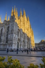 Milan Cathedral on a sunny day, Milan, Italy