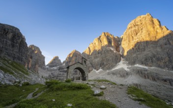 Cappella Ai Brentei chapel Memorial for injured mountaineers at the Rifugio Ai Brentei mountain