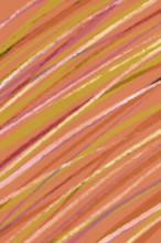 Abstract design featuring diagonal stripes in warm, earthy pastel tones. This vibrant pattern is