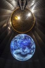 Oberhausen, North Rhine-Westphalia, Germany, Gasometer Oberhausen. The exhibition DAS ZERBRECHLICHE