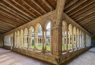 Cloister at Collegiate church, Saint-Emilion, France