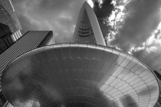 Modern office buildings, La Défence, the New High City District, the largest office district in