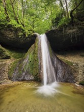 Schwarzenbach Waterfall, Baar, Canton Zug, Switzerland