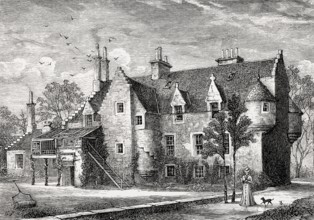 Easter Coates House, 32 Palmerston Place, Edinburgh, Scotland, 19th century