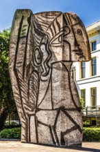 Sylvette Muse sculpture by Pablo Picasso, designed by him in 1970 and realized in collaboration