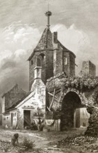 Die mittelalterliche Stadtmauer von Great Yarmouth, Great Yarmouth, Norfolk, England, UK, 18.