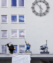 Caricatura, gallery for caricature art, Rainer-Dierichs-Platz, Kulturbahnhof Kassel, Germany