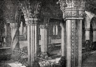 Rosslyn Chapel, Roslin, Scotland, 19th century