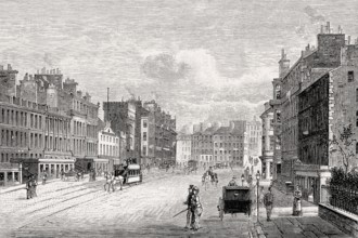 Leith Walk, Edinburgh, Scotland, 19th century