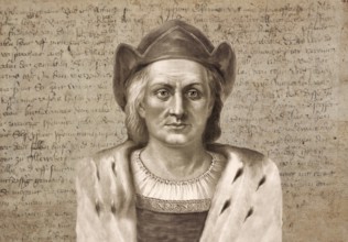 Christopher Columbus, 1451, 1506, Italian navigator, digitally optimized