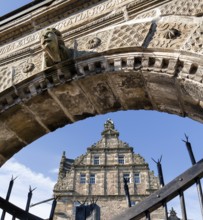 Schloss Haemelschenburg Castle near Hamelin, Weserbergland, Lower Saxony, Germany, Europe, Das