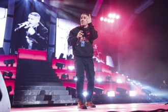 Bushido (real name: Anis Mohamed Youssef Ferchichi) live on Alles wird gut - Tour 2026 at the Uber