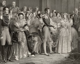 The Marriage of Queen Victoria, Chapel Royal, St James's Palace, 1840