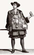 Ein Kurzwarenhändler, um 1680