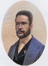 Ruben Dario, pseudonym of Felix Ruben Garcia-Sarmento 1867, 1916, Nicaraguan poet journalist and