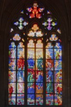 Prague castle, Gothic Metropolitan Cathedral of Saints Vitus, Wenceslas and Adalbert, St Ludmila