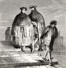 Venezianische Kostüme, 18. Jahrhundert