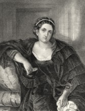 Leonore, character from the drama Fiesco's Conspiracy at Genoa by Friedrich Schiller, 1759 - 1805