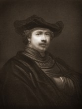 Rembrandt Harmenszoon van Rijn, 1606 - 1669, a Dutch painter of the Baroque, Rembrandt Harmenszoon
